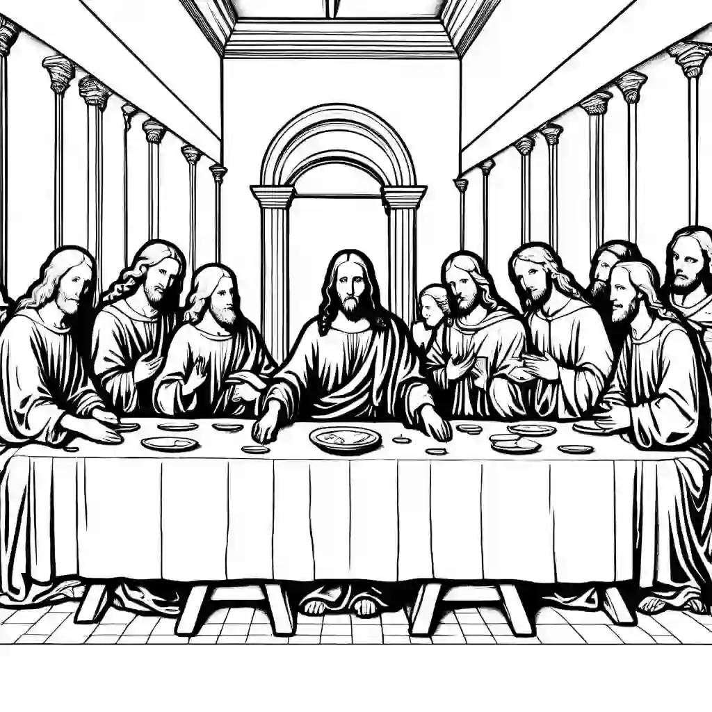 Famous Paintings_The Last Supper by Leonardo da Vinci_9459_.webp